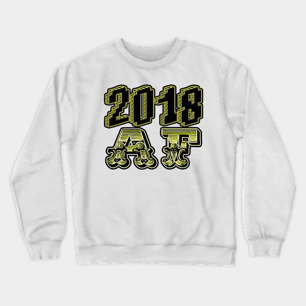 2018 AF Crewneck Sweatshirt by iskybibblle